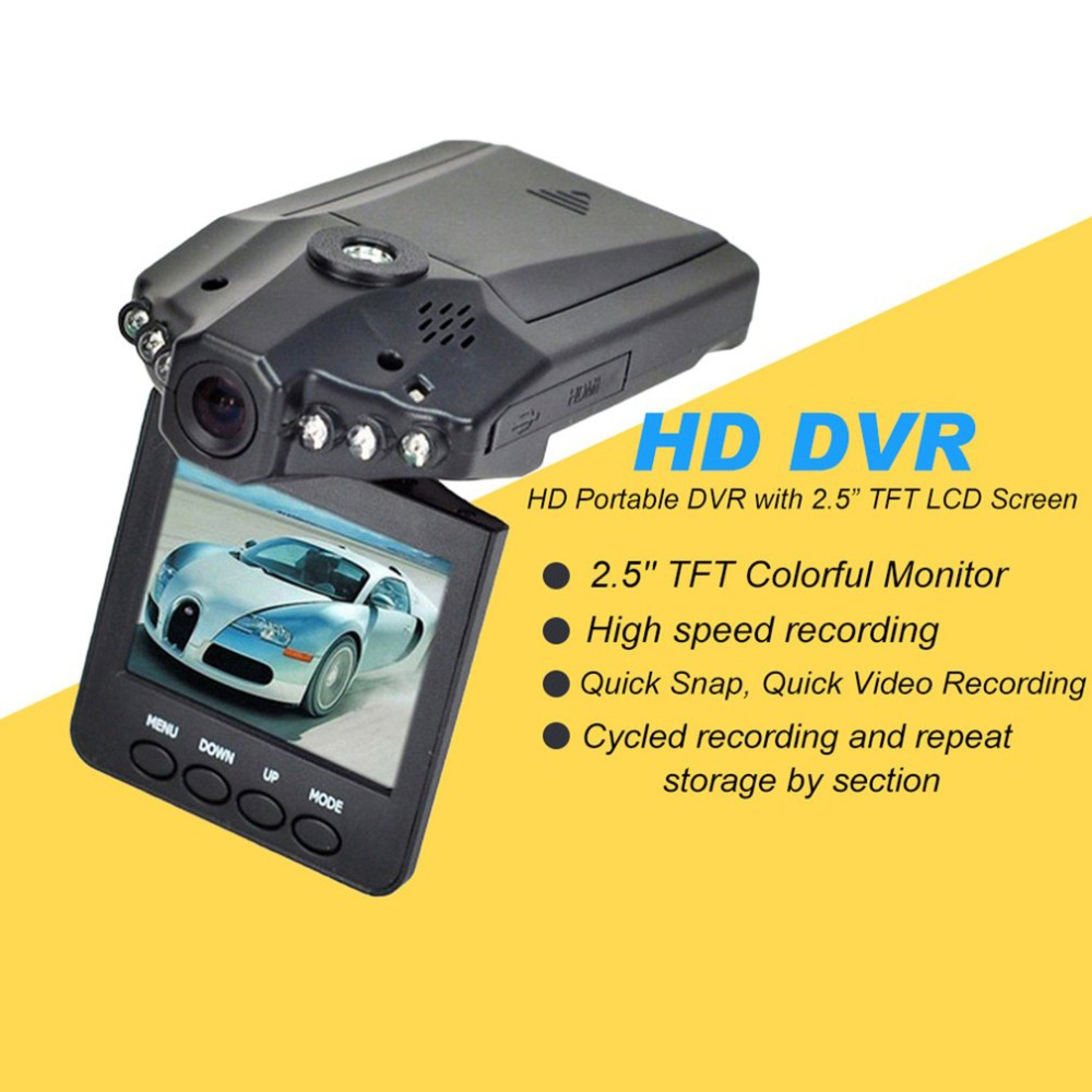 Driving Recorder Microphone with Night Vision Function HD Video Recorder