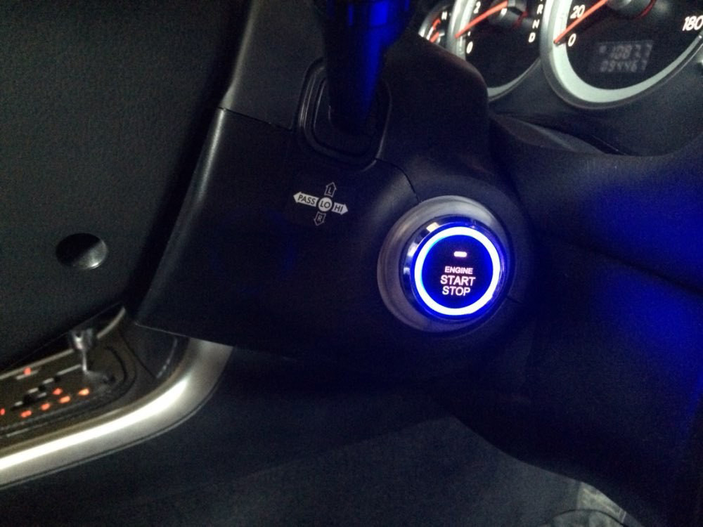 Car Engine Push Start Button RFID Lock Ignition Starter Keyless Entry Start Stop Immobilizer