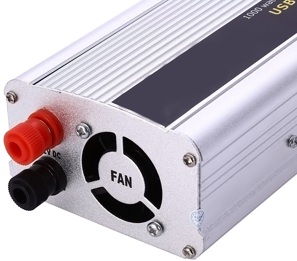 Car Inverter 1000W DC 12V AC 220V Vehicle Power Supply Switch On-board Charger