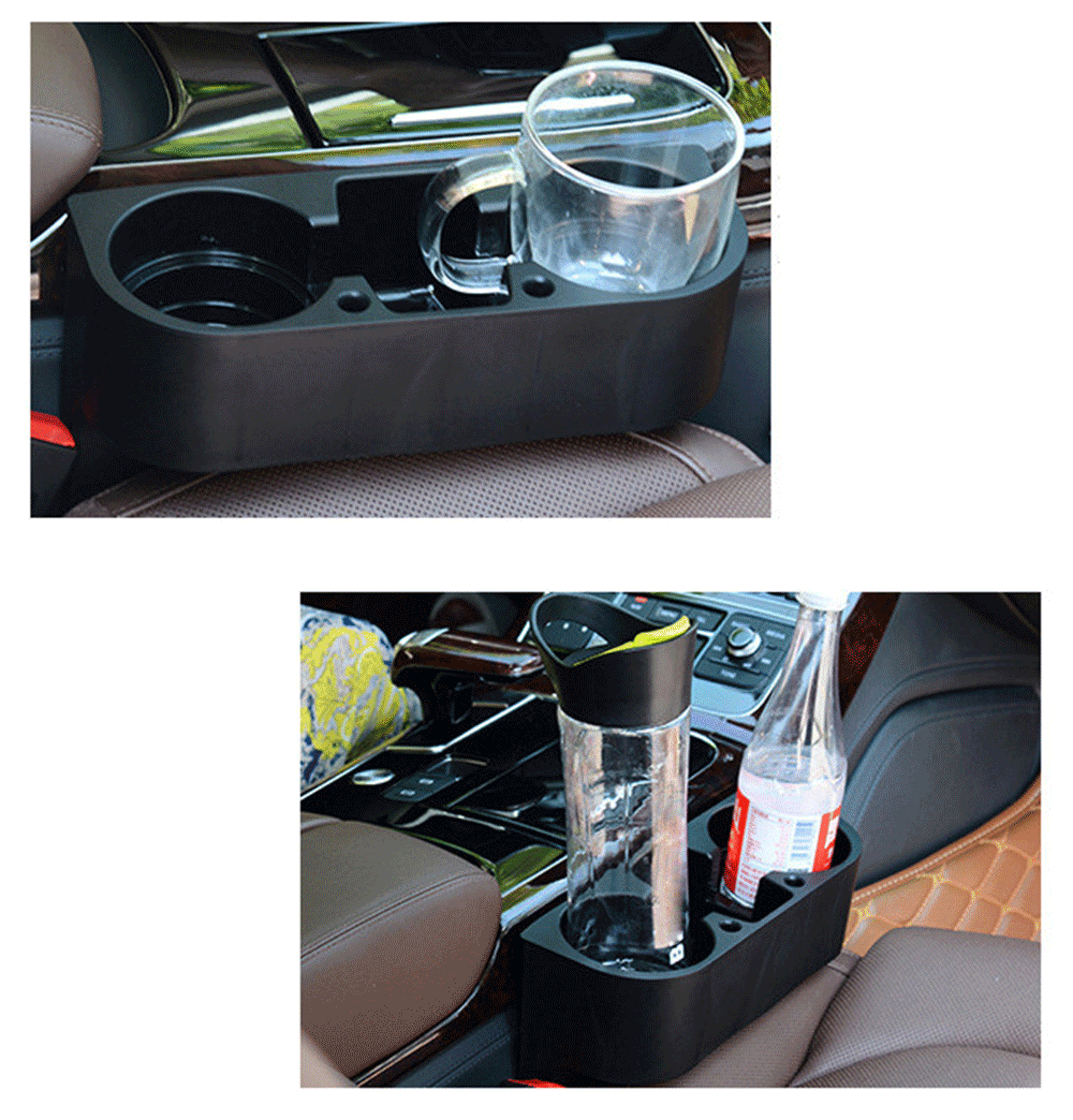 Universal Auto Seat Wedge Cup Drink Holder Interior Organizer