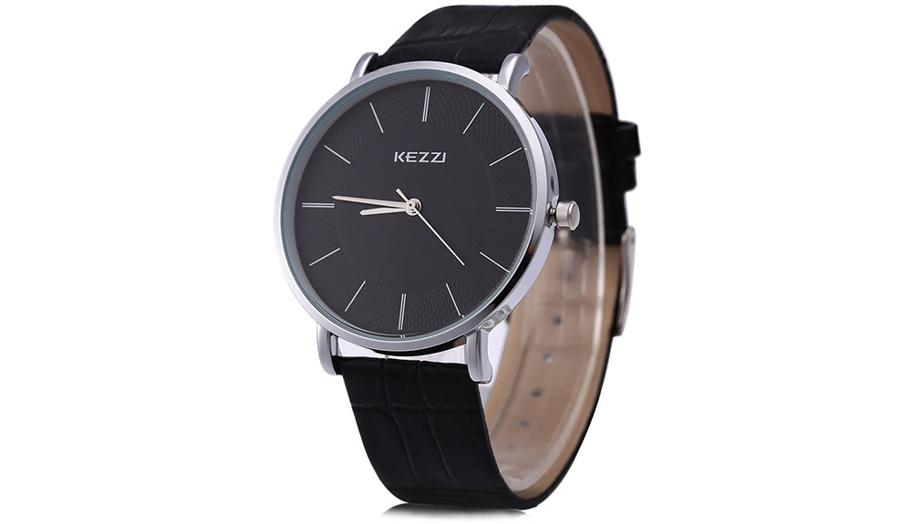KEZZI K - 738 Couple Quartz Watch Classic Round Dial Watchwrist