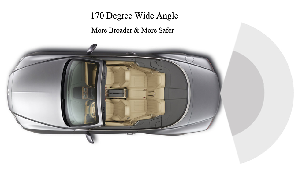 Car Parking Reversing Radar Rear View Backup Camera Universal with Buzzer Warning