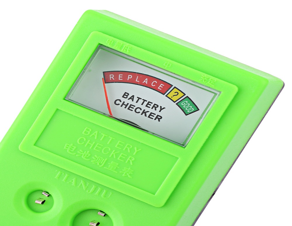 Plastic Battery Power Checker Test Button Cell Watch Repair Tool