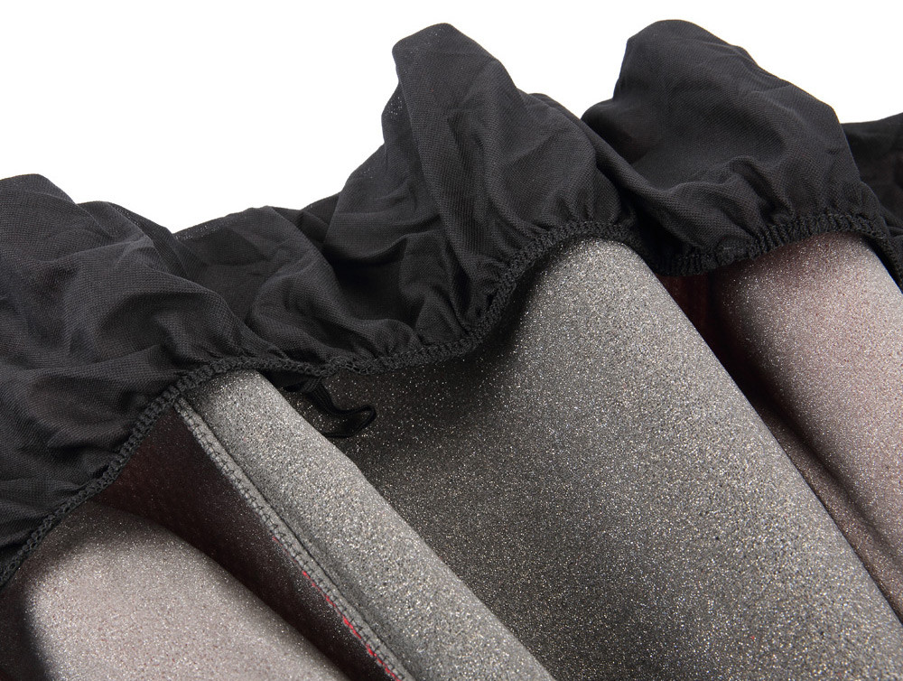 T22507GR 10pcs Universal Sandwich Fabrics Car Seat Cover Set Four Seasons Auto Cushion Interior Accessories