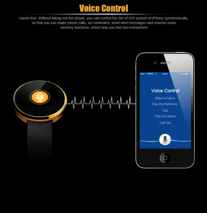 ZTE W01 Smart Watch Intelligent Page Turning Audio Recording