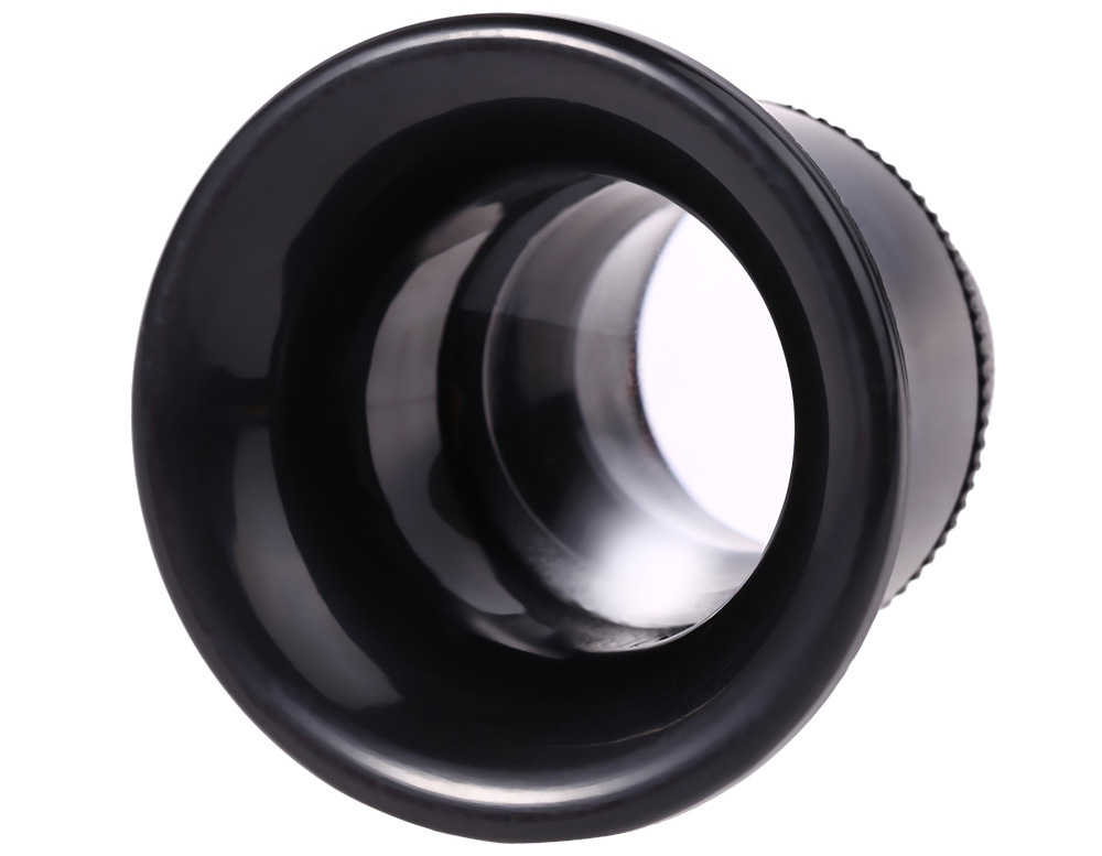 15X Magnification Double Lens Plastic Eye Loupe