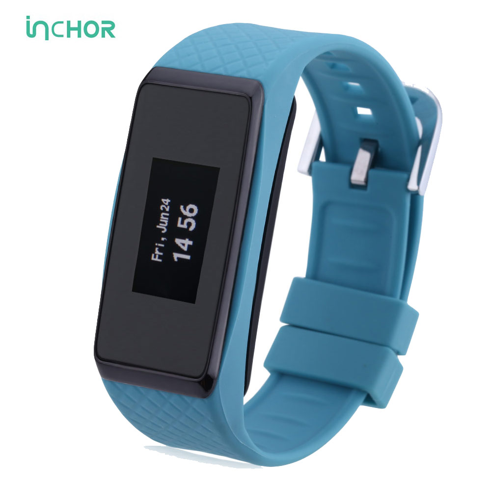 INCHOR Wristfit HR Bluetooth 4.0 Smart Wristband Heart Rate Track Watch