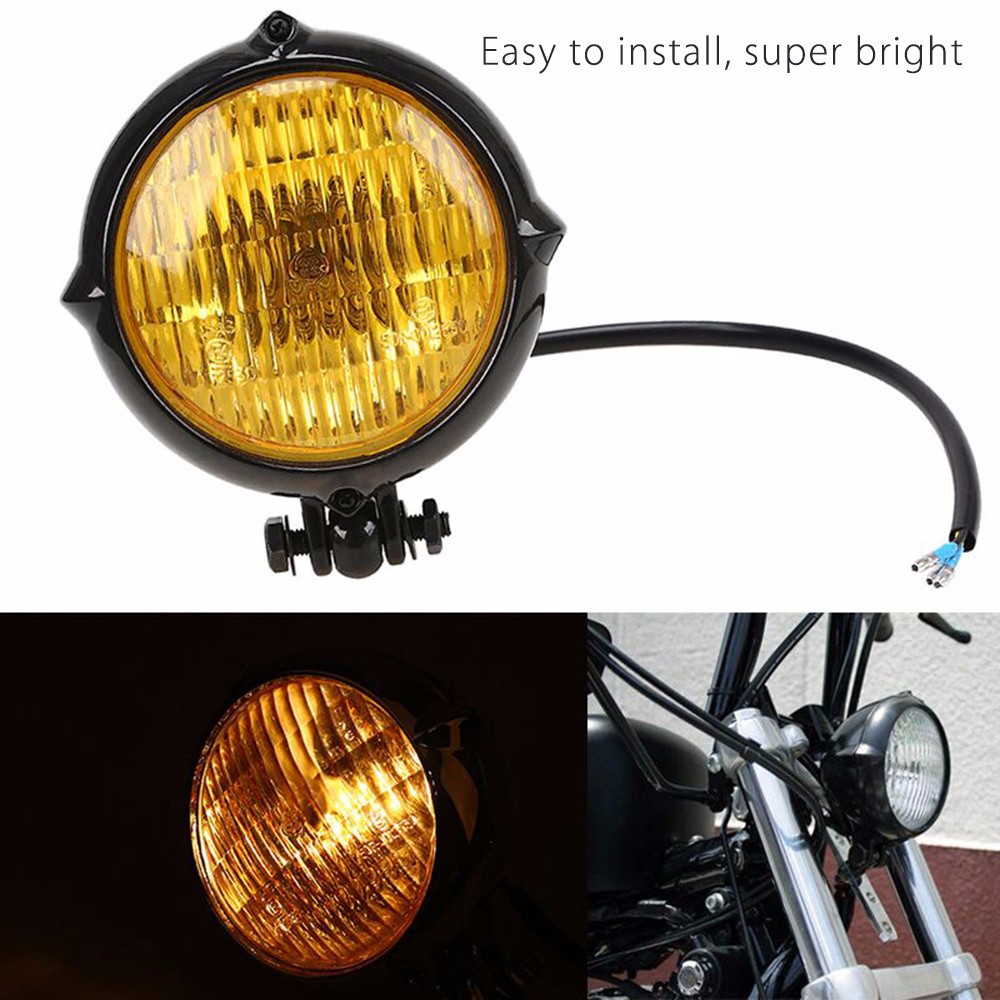 3.5 inch Motorcycle 12V 35W Bright Headlight for Harley