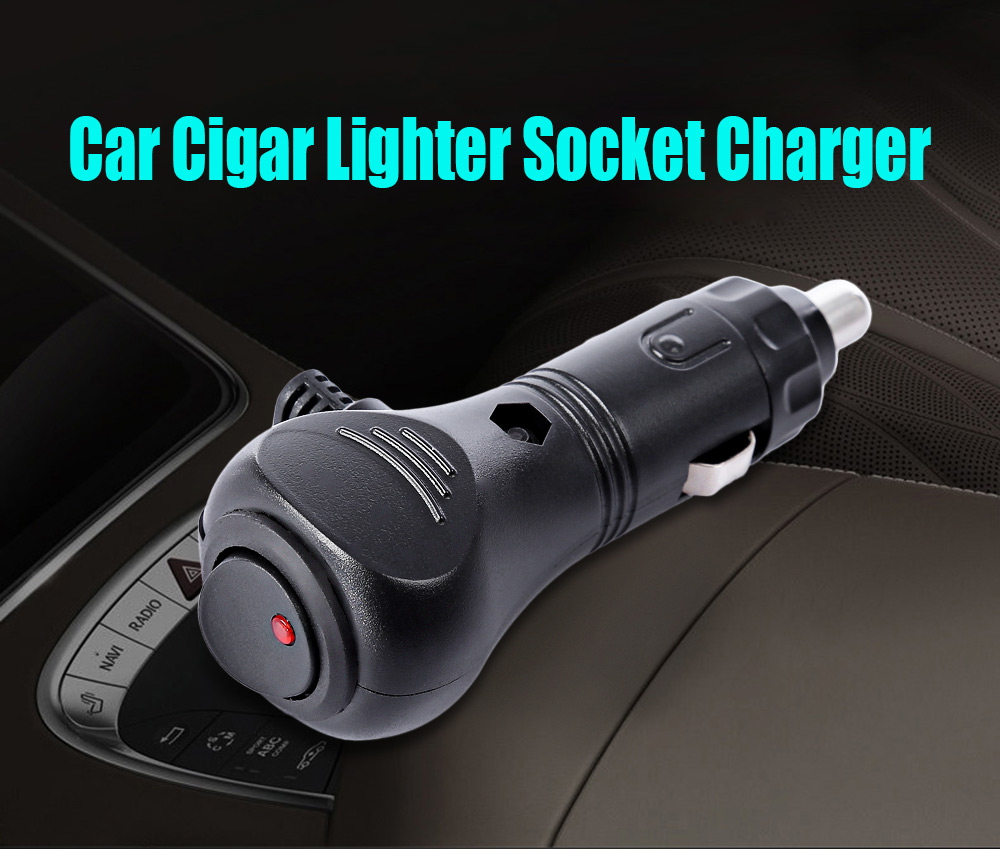IZTOSS C58 10A Auto Car Cigar Lighter Socket Adapter Charger Plug Connector