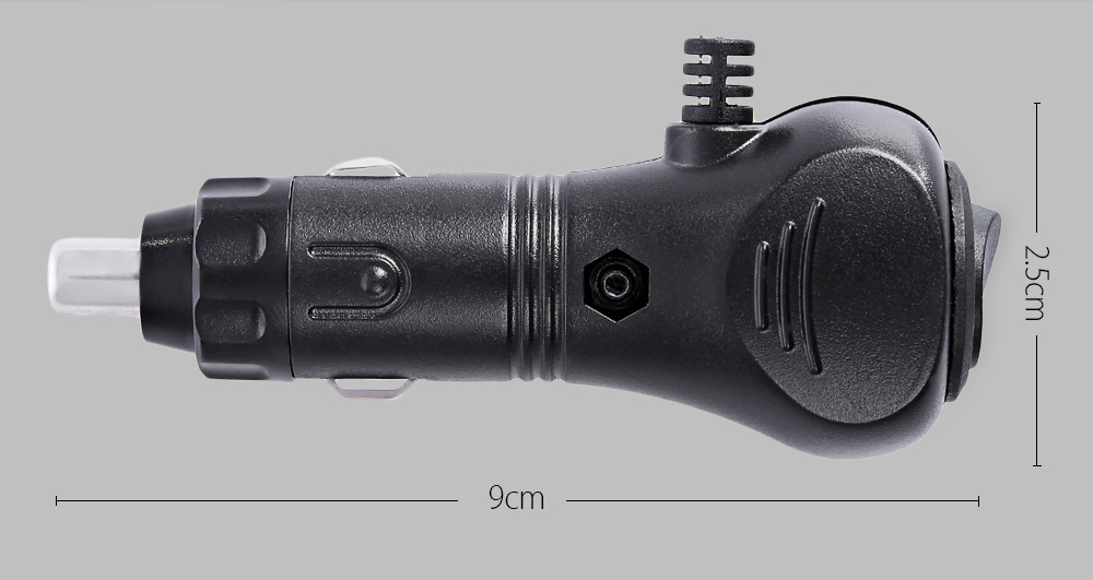 IZTOSS C58 10A Auto Car Cigar Lighter Socket Adapter Charger Plug Connector