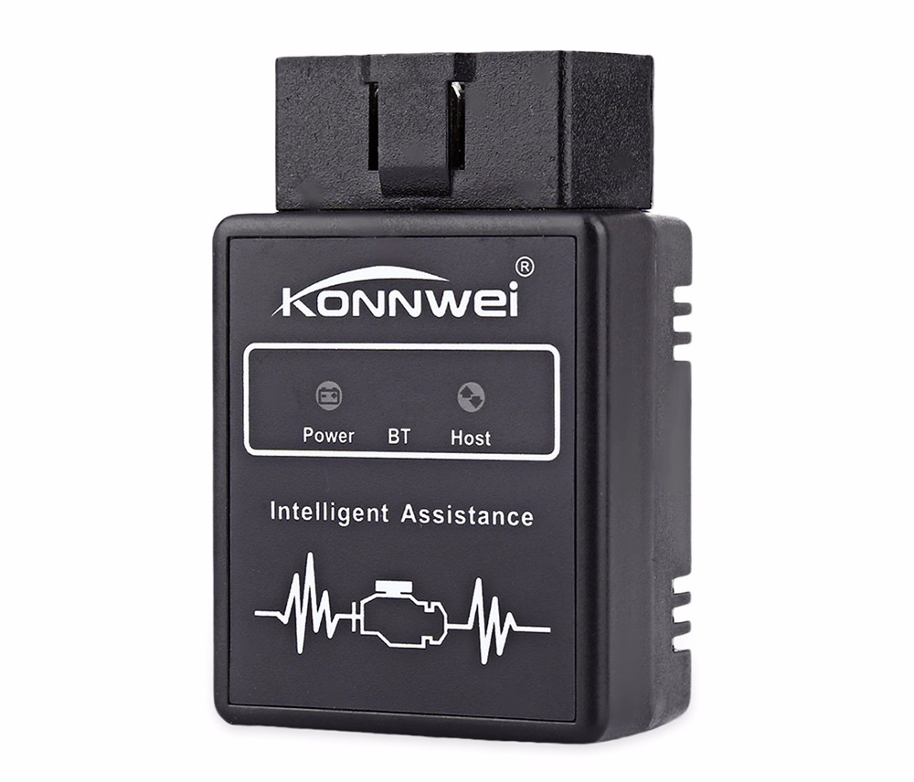 Konnwei KW912 Bluetooth OBD2 Auto Scanner Adapter Scan Tool Fault Diagnostic Interface Checker