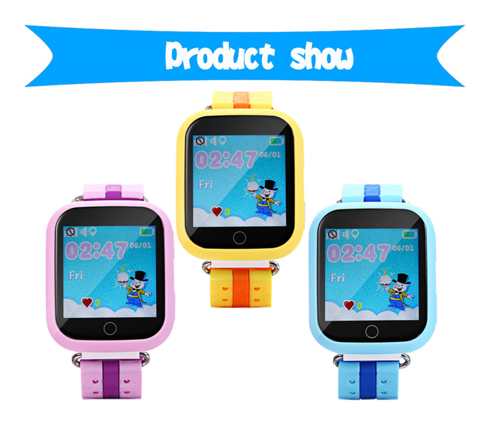 Q750 Kids GPS Intelligent Smart Watch Telephone Pedometer Smartwatch