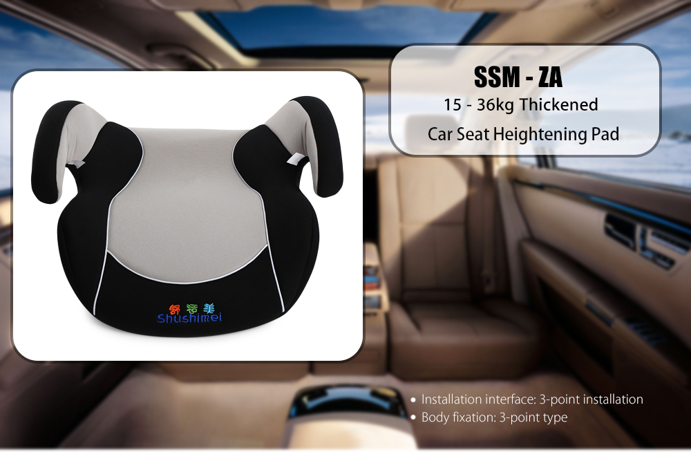 SSM - ZA Safe Sturdy Child Toddler Car Seats Cushion Chair Heightening Pad
