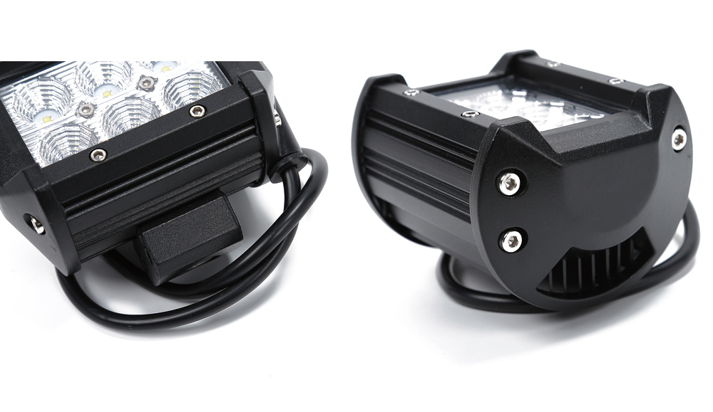 18W LED Work Light Driving Lamp for Motorcycle Off-road Vehicle Additional Lighting
