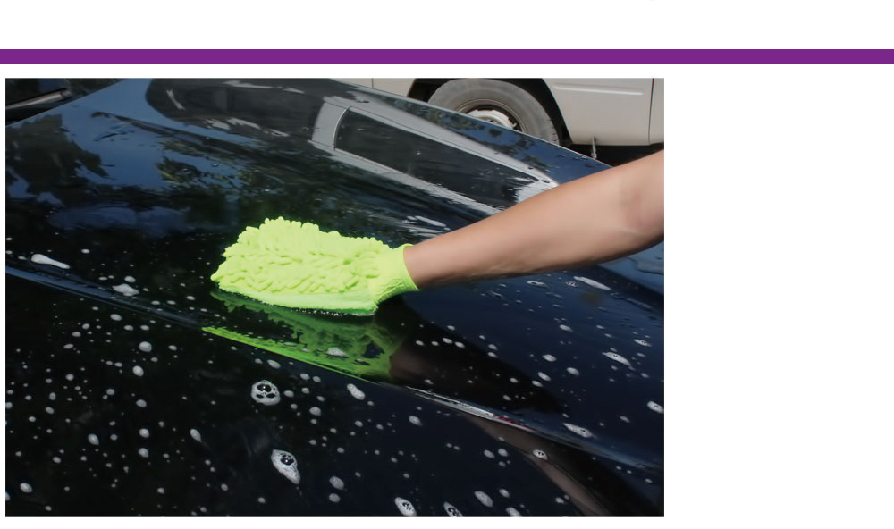 Car Cleaning Tool Chenille Gloves Sponge Car Washer