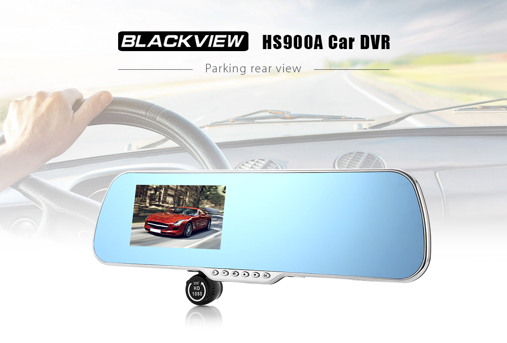 BLACKVIEW HS900A Car DVR 4.3 Inch LCD Screen Digital Rear View Camera
