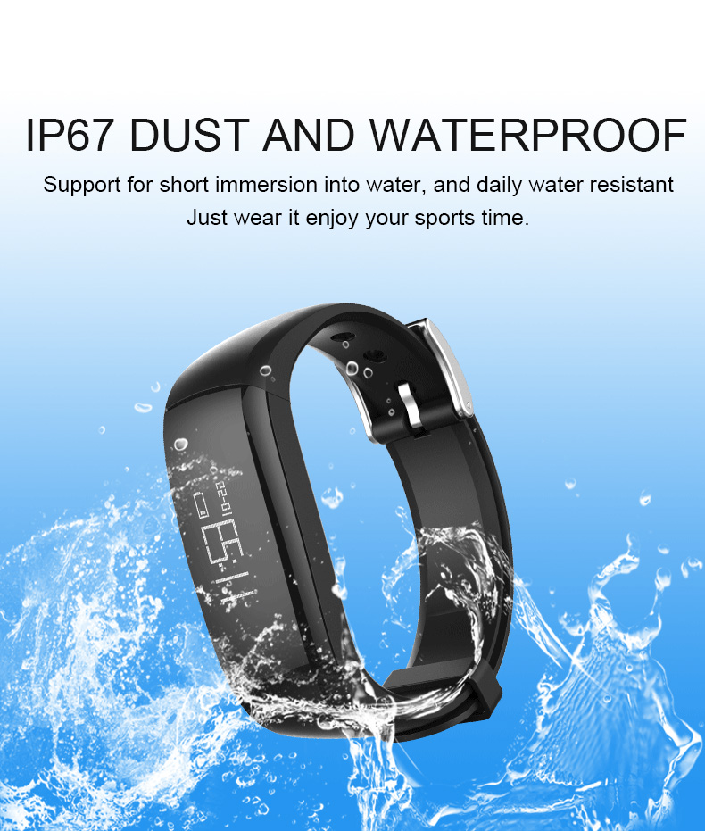 P6 Smart Bracelet Sport Pedometer Fitness Tracker Sleep Monitor Wristband Bluetooth 4.0 Waterproof Smartband for IOS Android