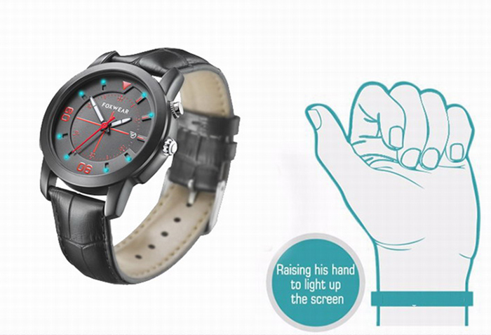 FOXWEAR Y22 Smart Watch IP67 Waterproof Pedometer SMS Reminder Wristband