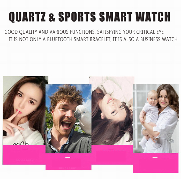 FOXWEAR Y22 Smart Watch IP67 Waterproof Pedometer SMS Reminder Wristband