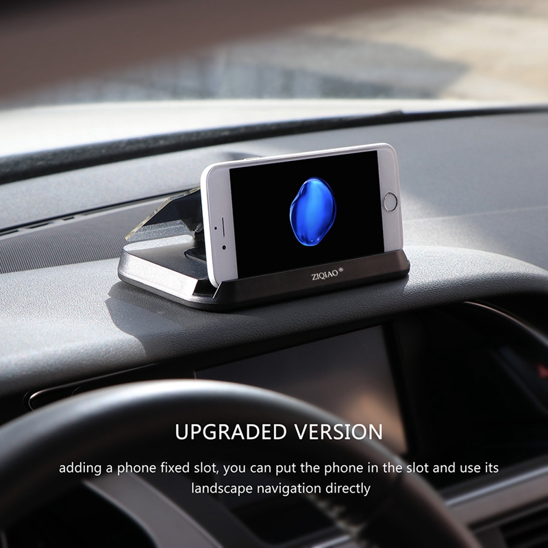 ZIQIAO Universal Car HUD Head Up Display Projector Smart Phone GPS Navigation Holder