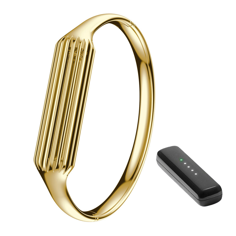 Pure Copper Cylindrical Bracelet for Fitbit Flex 2