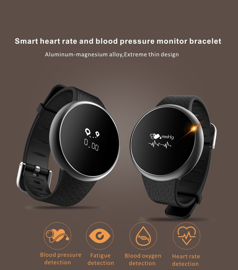 Smart Band A98 Blood Pressure Oxygen Watch Monitor Heart Rate Bracelet Wristband Smartband for iOS Android