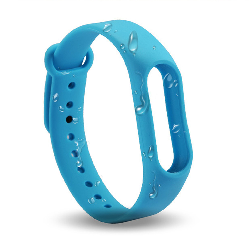 Colorful Silicone Strap Bracelet Replacement Watchband for Xiaomi Mi Band 2