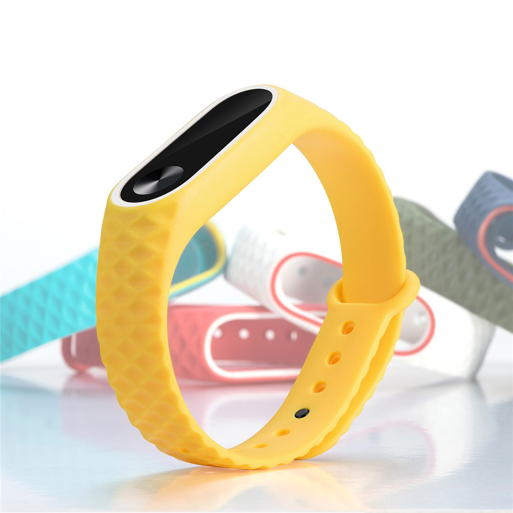 Replacement Silicone Watch Bracelet Band Wrist Strap for Xiaomi Mi Band 2