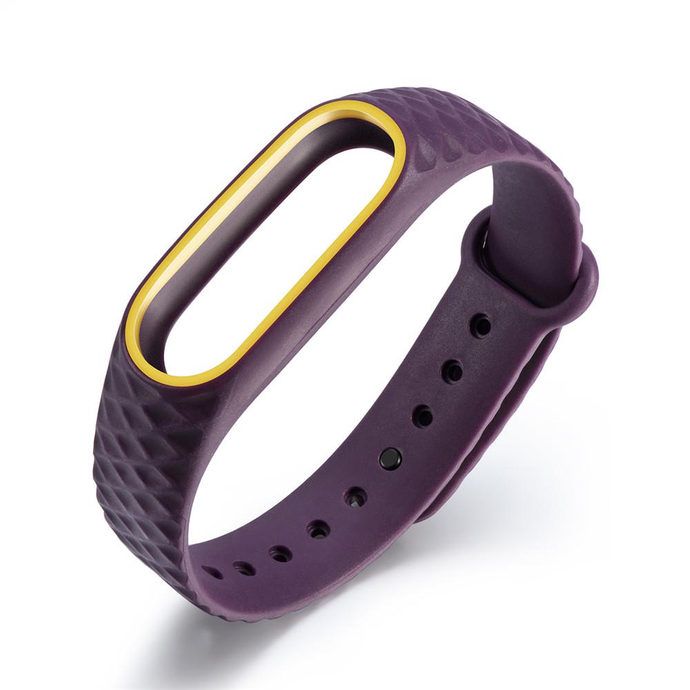 Replacement Silicone Watch Bracelet Band Wrist Strap for Xiaomi Mi Band 2