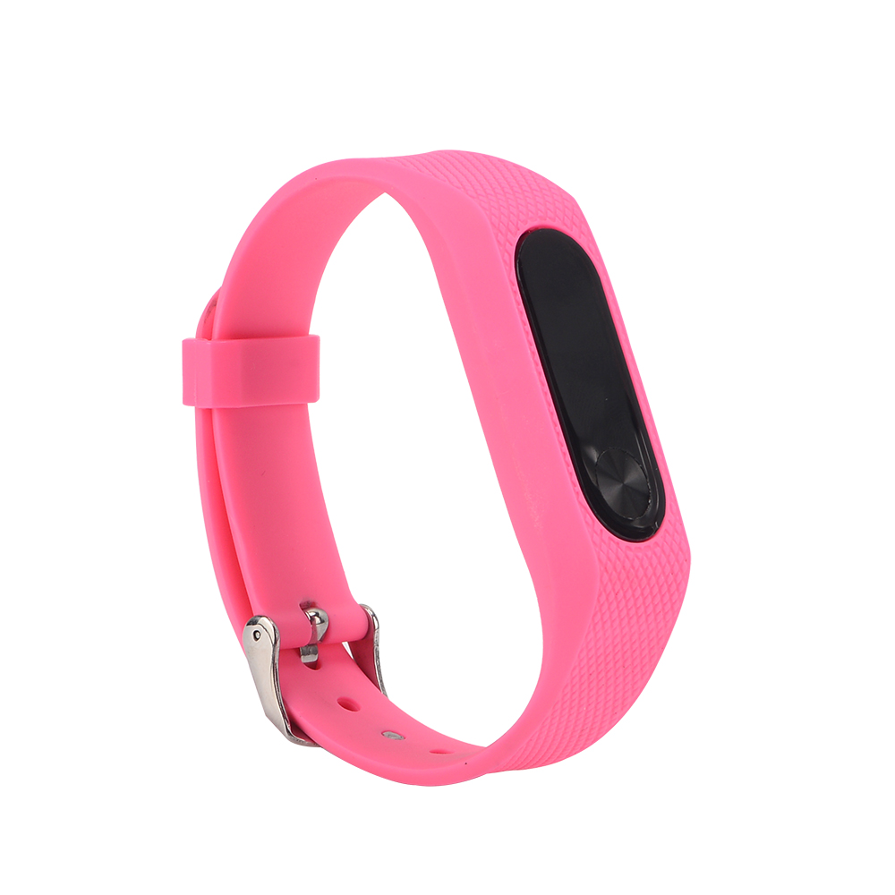 Silicone Solid Color Watch Bracelet for Xiaomi Mi Band 2
