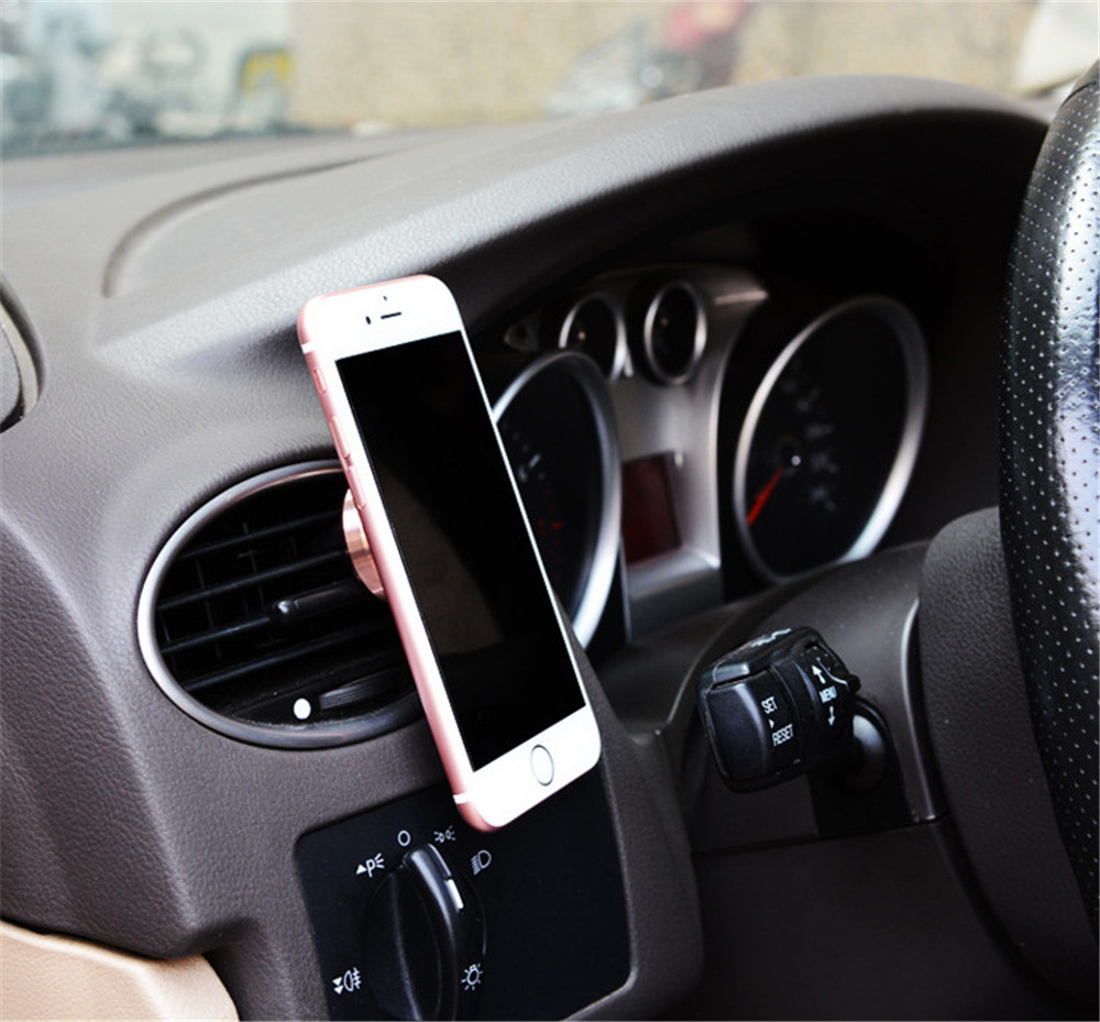 Universal Magnetic Car Mobile Phone Holder Air Outlet Mount Stand Holder Support GPS Mobile Magnet for iPhone Samsung S7