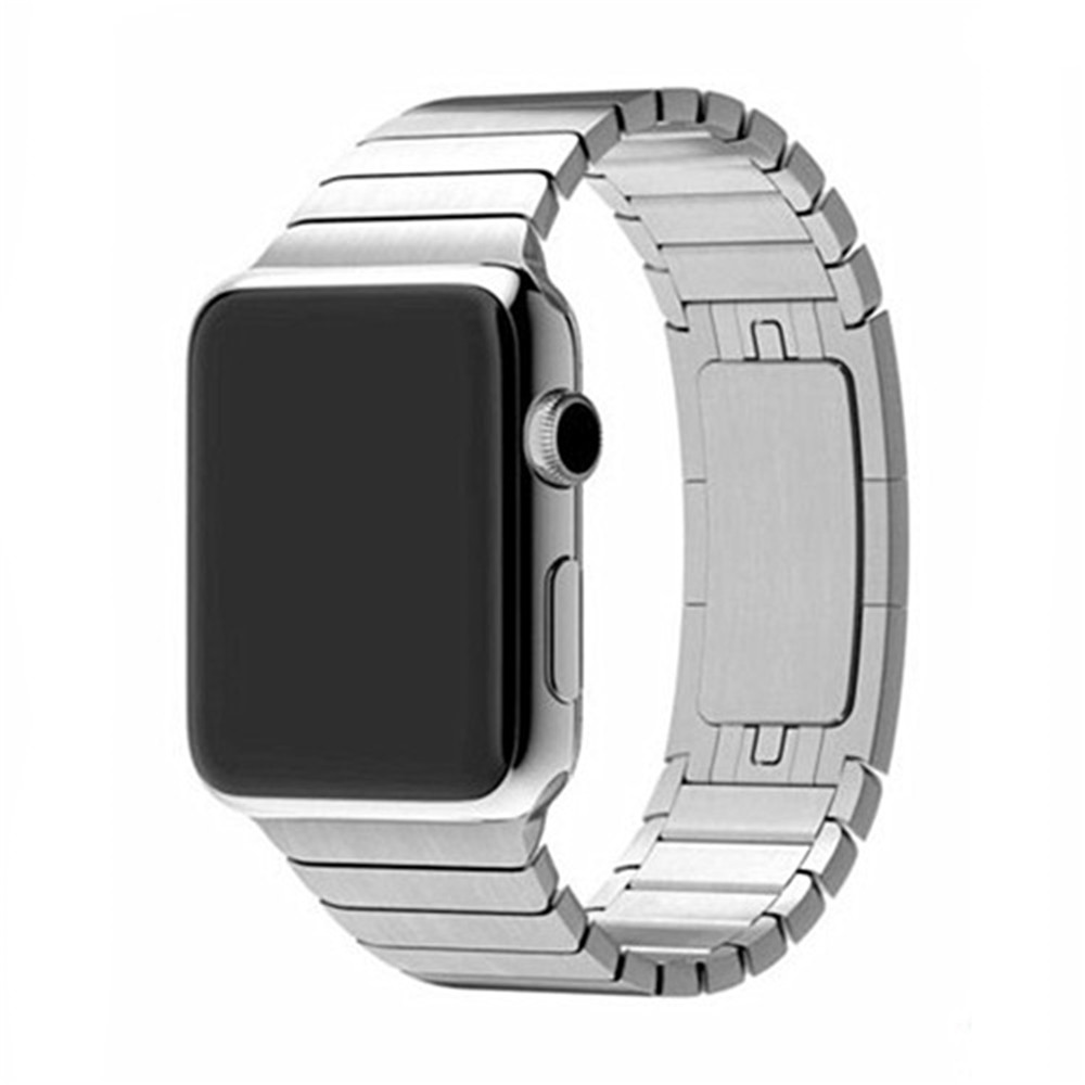 42MM Luxury Stainless Steel Link Bracelet for Apple Watch Band Series 3 2 1 Stainless Metal Strap