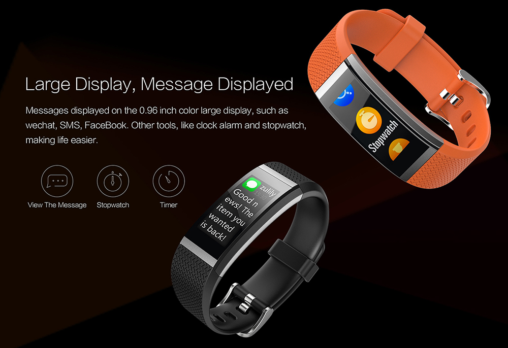 G18S Color Screen Pedometer Smart Wristband Heart Rate Monitor Activity Tracker Smart Bracelet Fitness Tracker