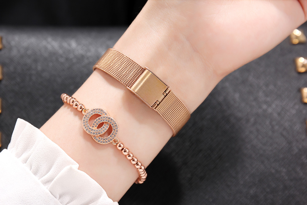 IEKE 88001 Women Watches Brand Top Luxury Ultrathin Casual Rose Gold Quartz Wristwatches Relogio Feminino Montre Femme
