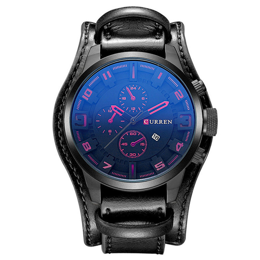 Watch Men Military Quartz Mens Watches Top Brand Luxury Leather Men Watch Casual Sport Male Clock Watch