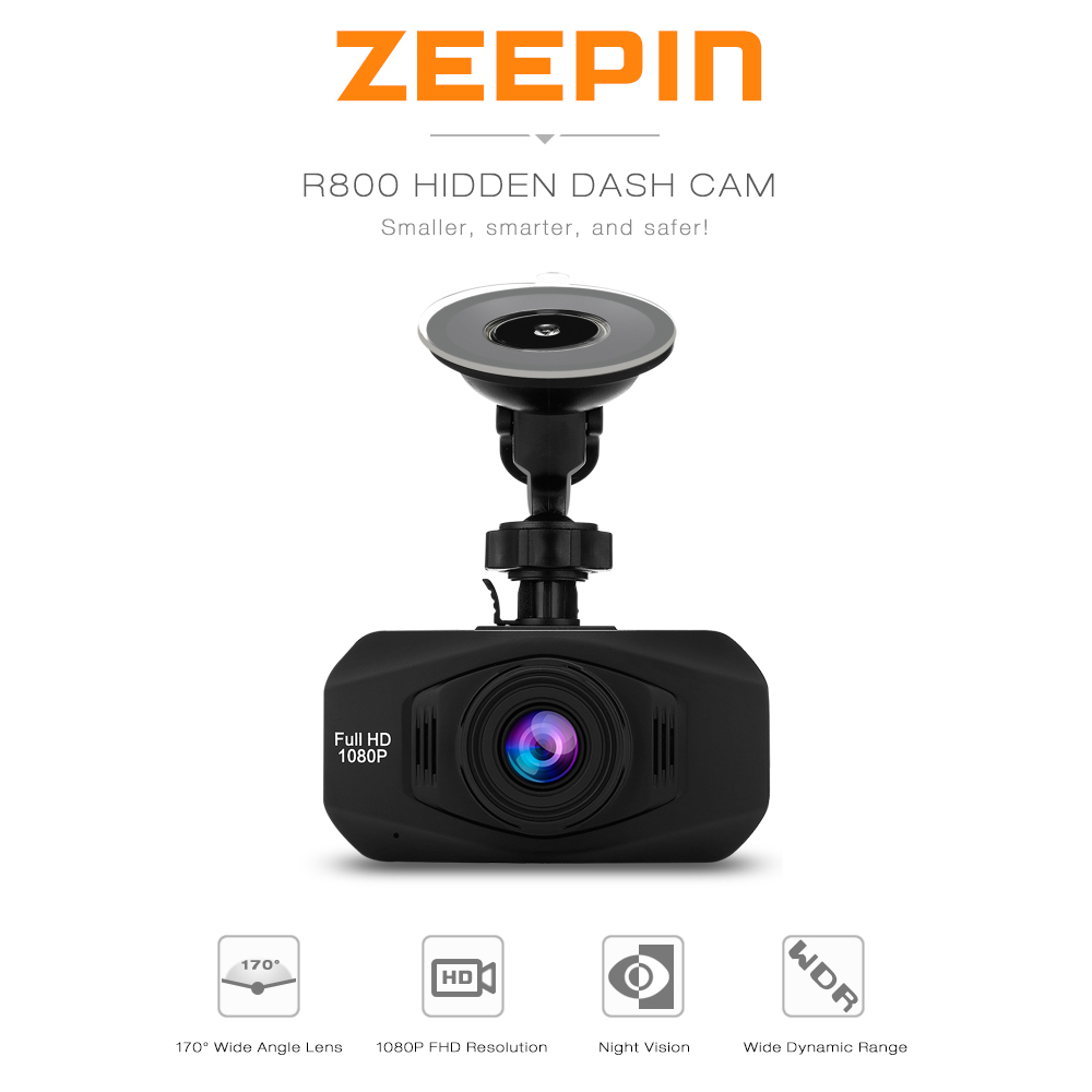ZEEPIN R800 Dash Cam 1080P Car Driving Recorder