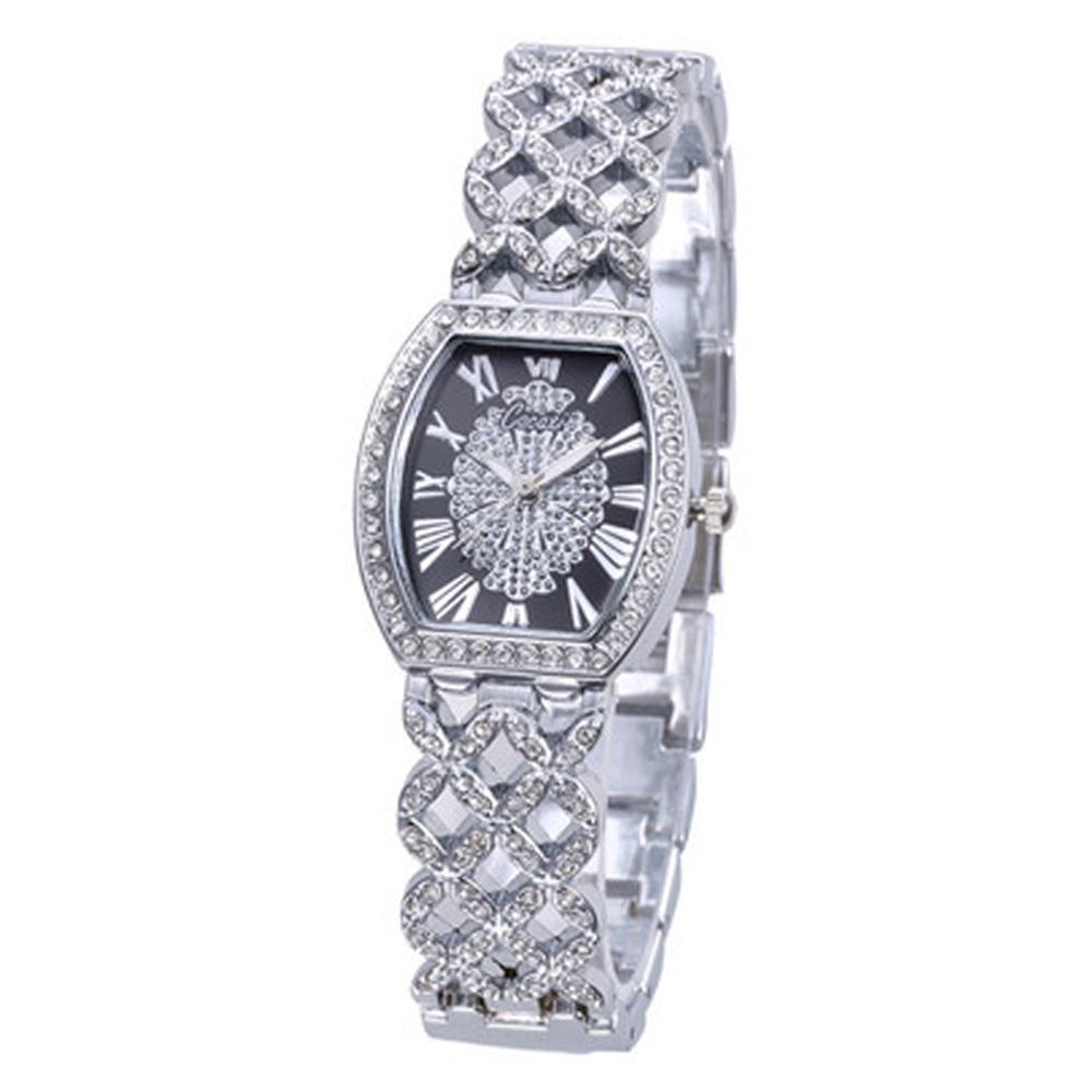 New Square Women Watches!Luxury Fashion Crystal Hours Fashion Female Dress Watch Luxury Lady Blue Ocean Diamond Wristwat