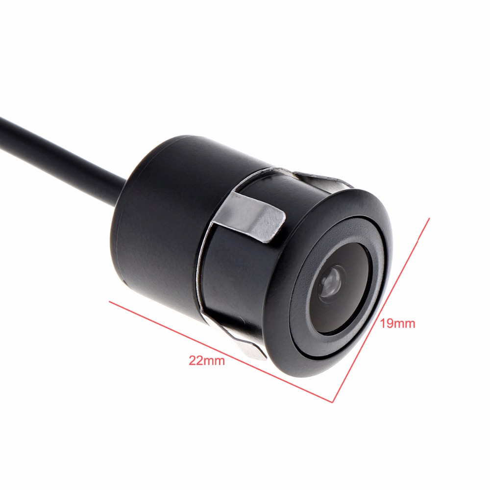 ZIQIAO High Quality Water Resistant Car Rear View Camera Wide Angle 18.5MM Lens