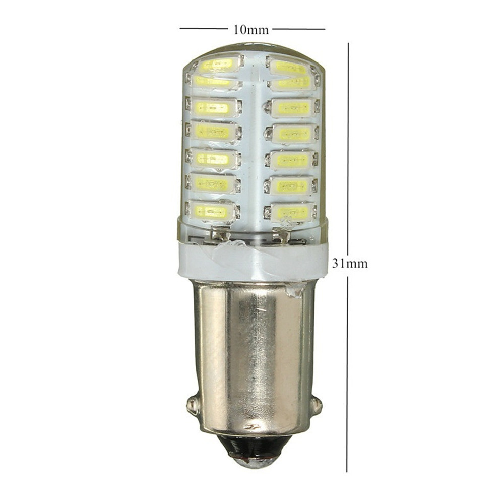 BA9S T11 T4W 3014 LED 24-SMD Car Side Light Bulb Interior Lamp White DC 12V