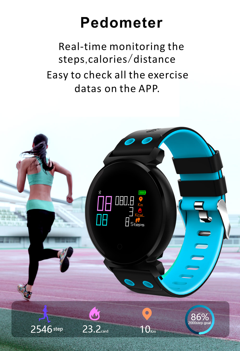 Star 38 Bluetooth Smart Watch Professional Blood Pressure Oxygen Heart Rate Monitors 30M Life water proof