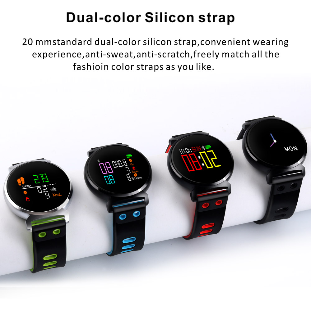 Star 38 Bluetooth Smart Watch Professional Blood Pressure Oxygen Heart Rate Monitors 30M Life