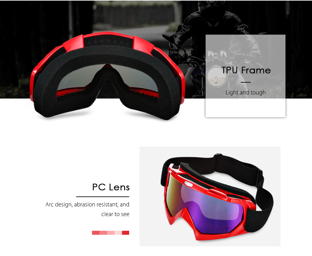 X400 Motorcycle Goggles for Motocross Skiing Outdoor Riding