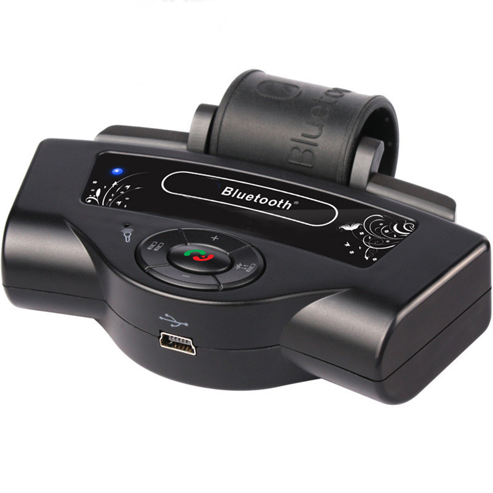 Car Bluetooth HandsFree Communicating Kit MP3 Player Fix on Steering Wheel