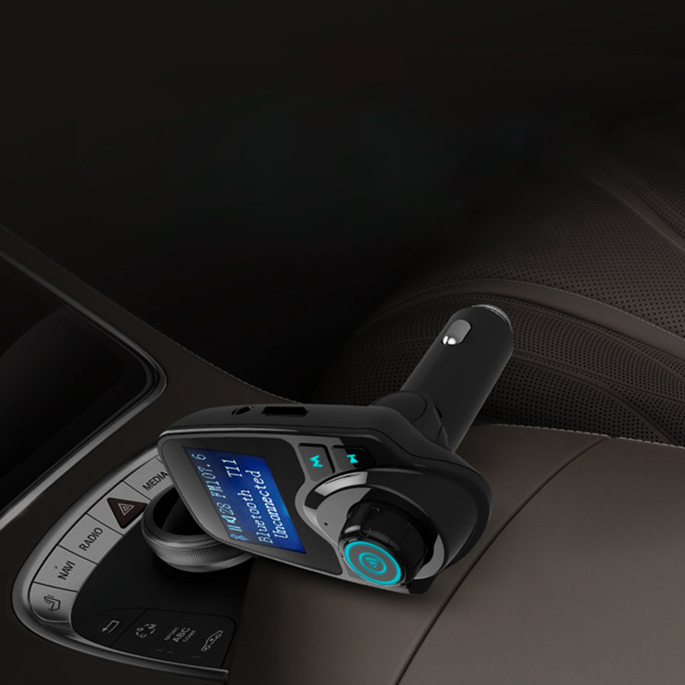 Wireless Bluetooth Fm Transmitter Handsfree Car Kit MP3 Player