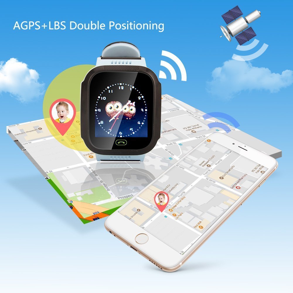 Children Smartwatch with Mobile GPS Positioning Learning Lamp and Other Functions