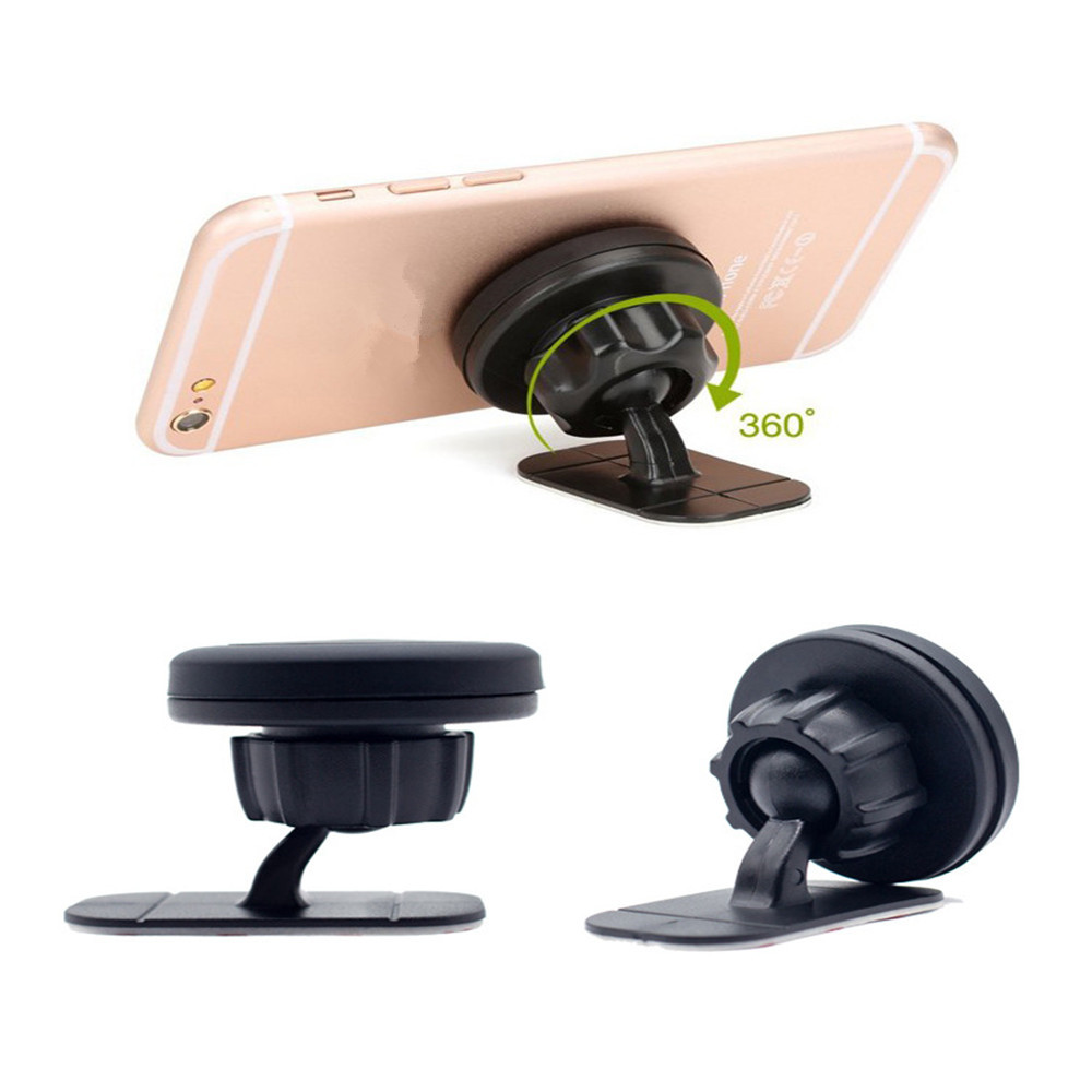 Magnetic 360 Degree Rotation Phone Car Holder Magnet Mount Holder for iPhone Samsung SmartPhone GPS