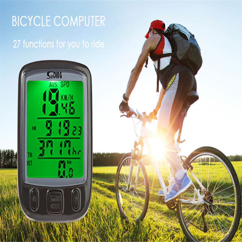 Bicycle Computer Water Resistant Cycling Odometer