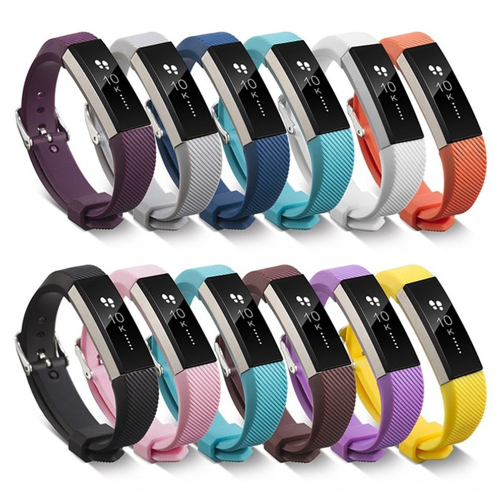 Wrist Band Silicon Strap Clasp For Fitbit Alta Smart Wristband Watch