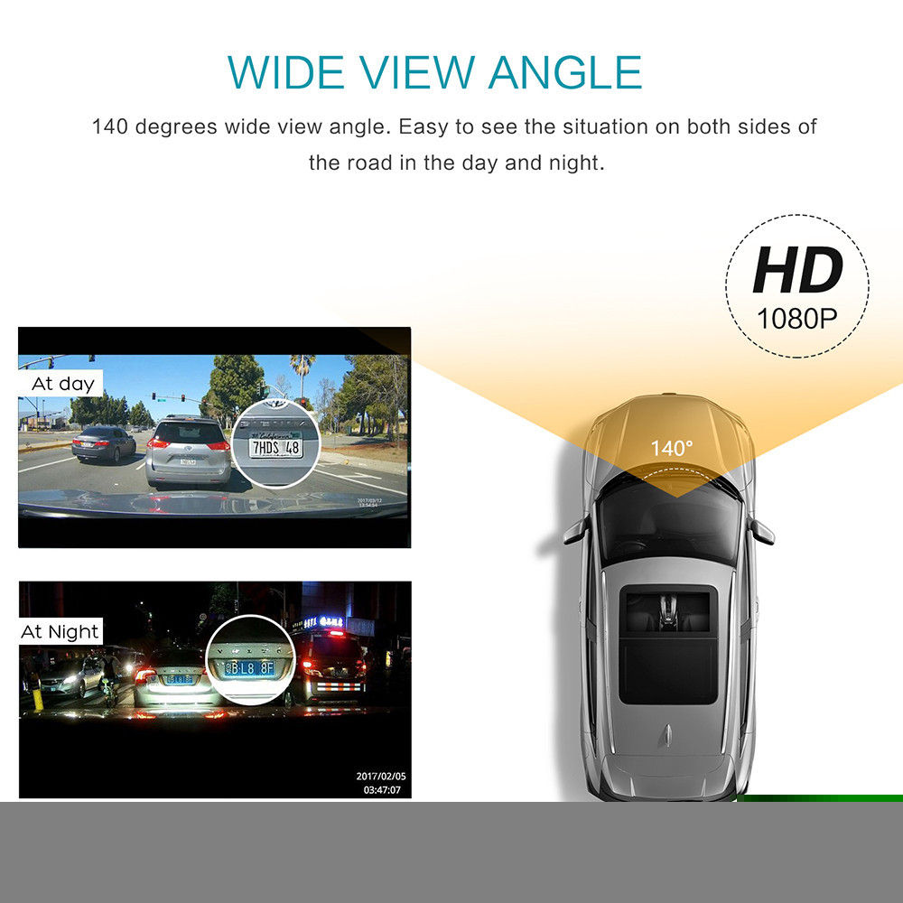 SpedCrd 1.5 inch 1080P Mini LCD Car Dvr Camera