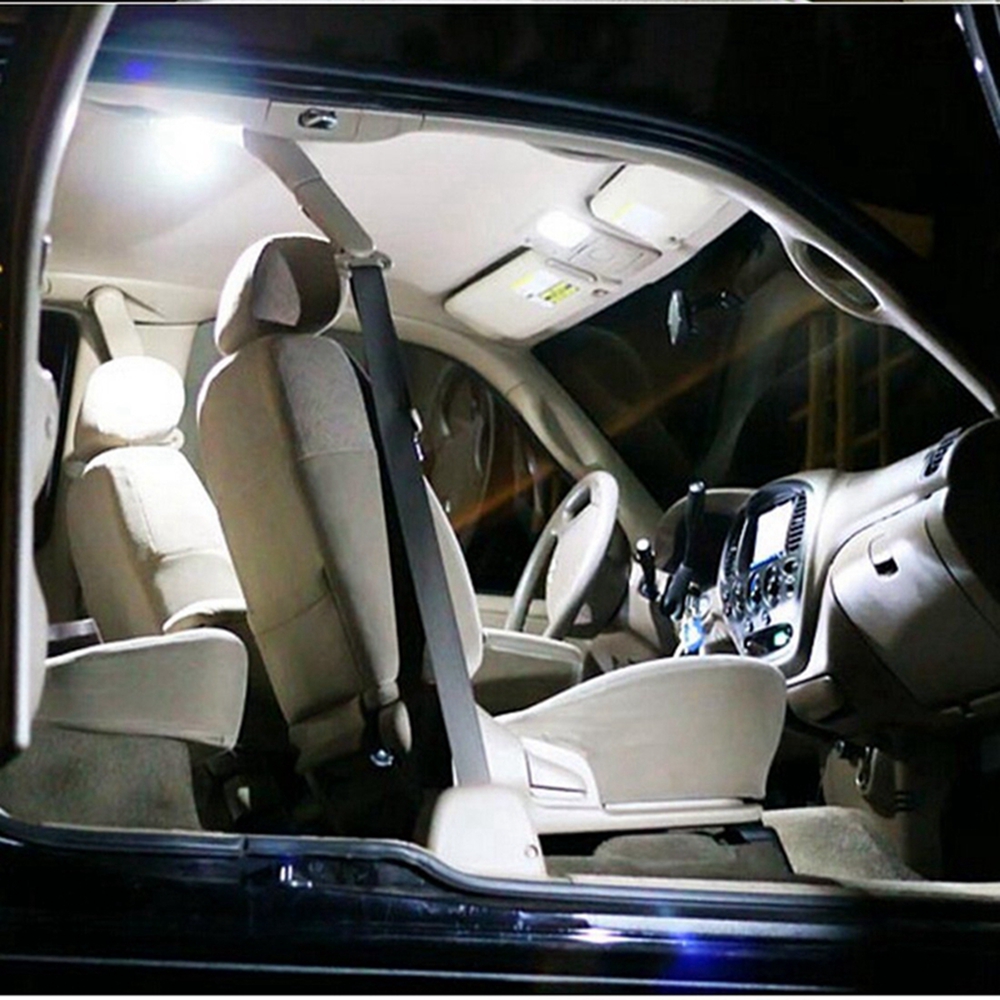 Sencart 2Pcs 4.5W 36mm 9x5730SMD Car Interior Dome Map Reading Light LED Bulbs